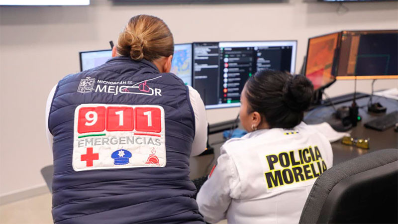 Incorporan el C4 de Morelia al C5 para reforzar la seguridad en la capital del estado 