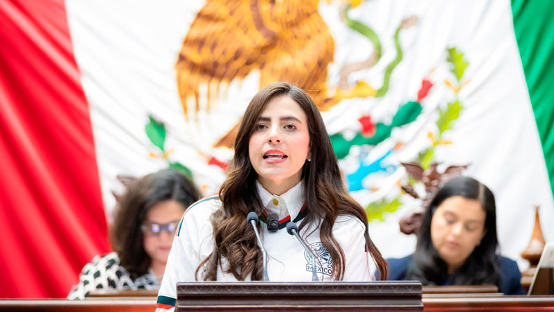 Giulianna Bugarini propone acercar orientación jurídica gratuita a las familias michoacanas 