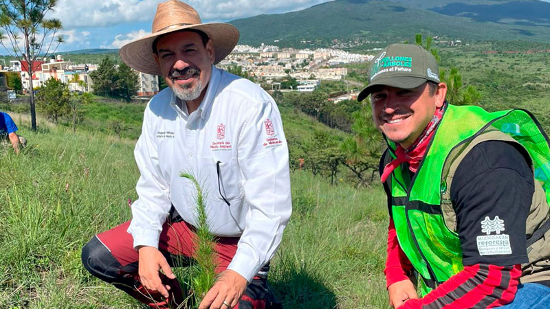 Priorizan rescate de cuencas y Áreas Naturales Protegidas en reforestación estatal 