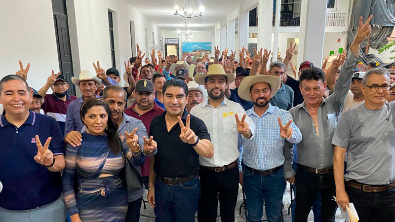 Escuchar a la gente en el territorio, la única vía para recuperar la grandeza de Michoacán: Octavio Ocampo 