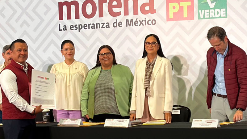 Torres Piña se registra por la coordinación de Comités por la 4T en Michoacán 