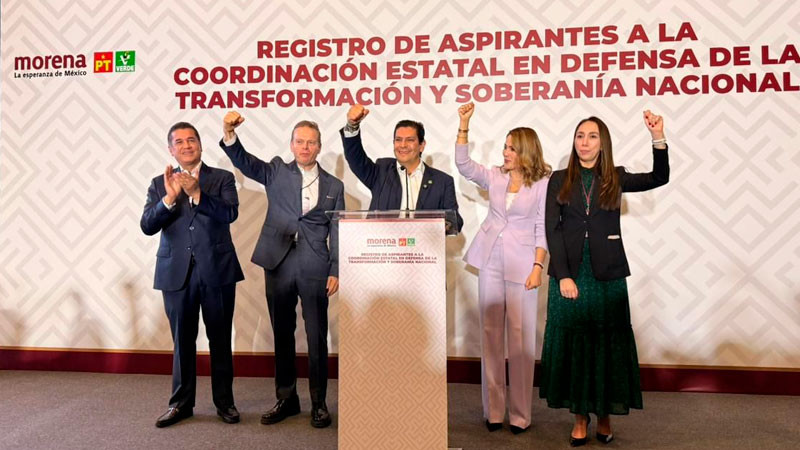 Ernesto Núñez se registra como coordinador de la Cuarta Transformación en Michoacón 