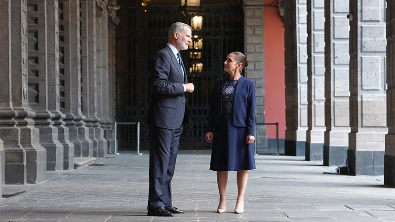 Sheinbaum y Felipe VI acuerdan fortalecer la relación entre México y España 