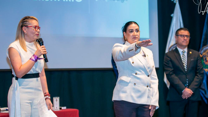 Yarabí Ávila toma portesta a nuevas directoras y directores de dependencias nicolaitas 