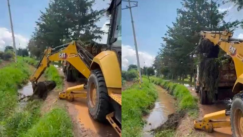 Pone en marcha Gobierno de Morelos limpieza y desazolve de canales para prevenir inundaciones: Julio César Conejo Alejos 