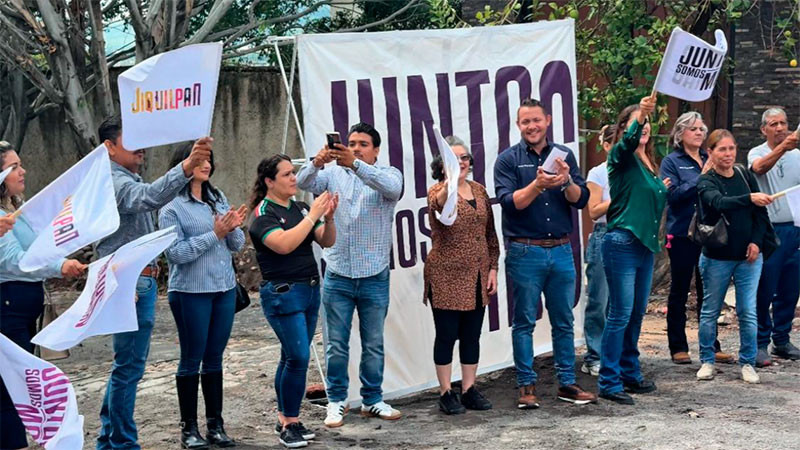 El municipio de Jiquilpan continúa transformando sus vialidades con obras integrales: Gerardo Olloqui entrega rehabilitación de la calle López Rayón 