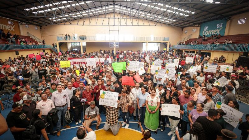 Ante más de 4 mil personas en Zacapu, Carlos Torres Piña llama a defender la soberanía nacional y el campo 