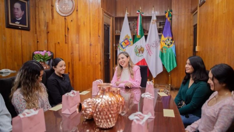 Dayana Pérez refrenda su respaldo a las candidatas a Reina del Cobre 2026 