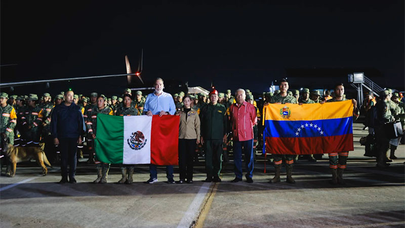 SRE confirma que 73 mexicanos en Venezuela se encuentran a salvo tras los sismos 