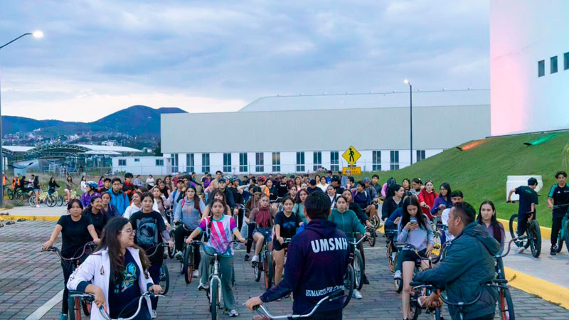 Rodada nicolaita, se ha convertido en un referente en actividades deportivas 
