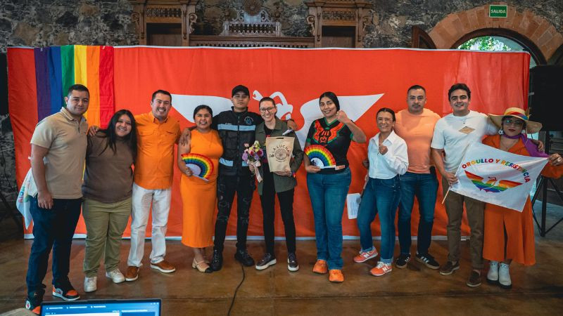 Movimiento Ciudadano fortalece la participación de la diversidad con el taller “Orgullo y Resistencia” en Uruapan: Víctor Manríquez 