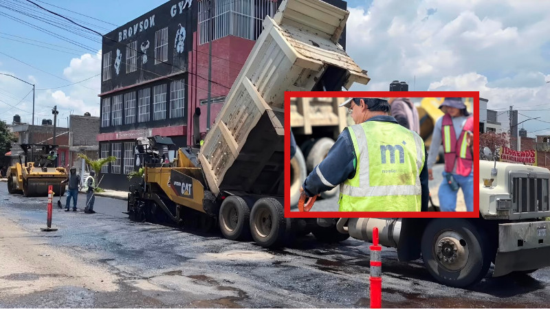  Vecinos y locatarios destacan rehabilitación de avenida Quinceo en Morelia  