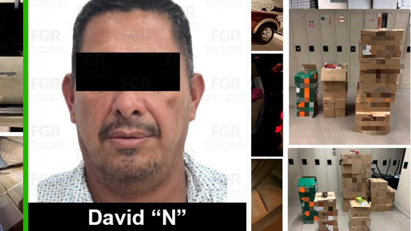 Cae en la frontera presunto operador de red criminal que cruzaba armamento hacia México 