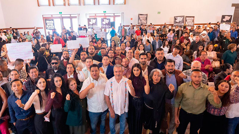 “Vamos a representar las expectativas de los michoacanos”: Raúl Morón 