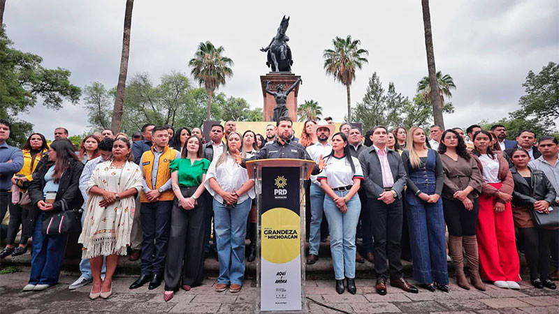 Octavio Ocampo convoca a la asamblea estatal del PRD a cerrar filas y caminar juntos para recuperar la Grandeza de Michoacán 