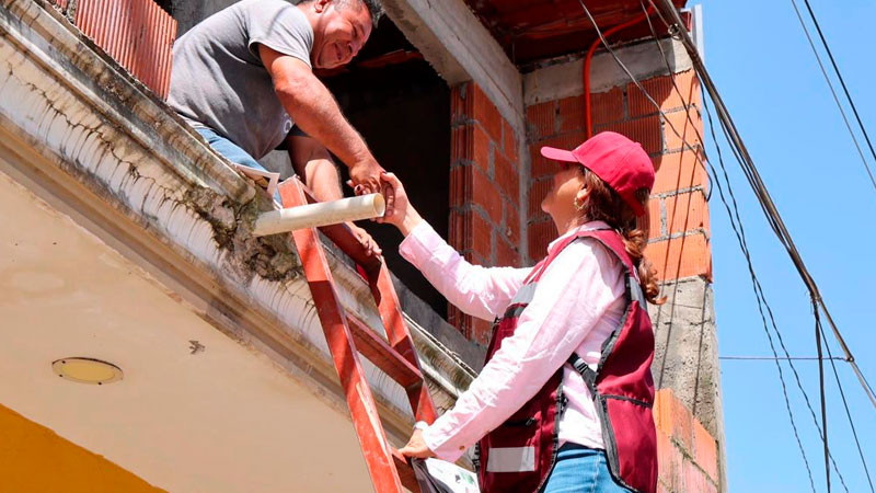 Fabiola Alanís intensifica trabajo territorial en Uruapan para fortalecer la organización de la 4T y la defensa de la soberanía 