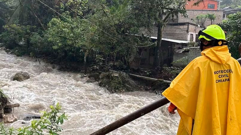 Localizan cuerpo de niña arrastrada por la corriente en Las Margaritas, Chiapas 