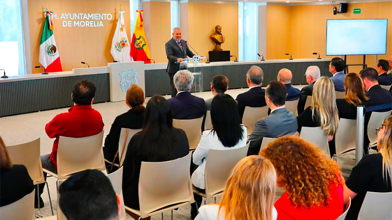 A 25 años de su rescate, el Centro Histórico de Morelia impulsa el empleo, la economía y el turismo: Bedolla 