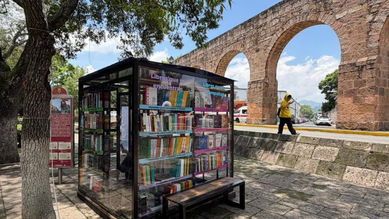 Cabinas de Lectura superan los 300 préstamos de libros en su primera semana 