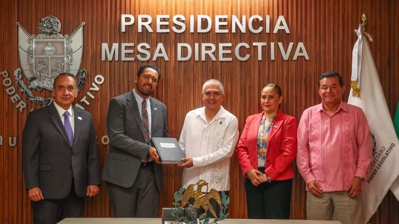 Presenta Tribunal Electoral del Estado de Querétaro propuesta de reforma al Congreso Local  