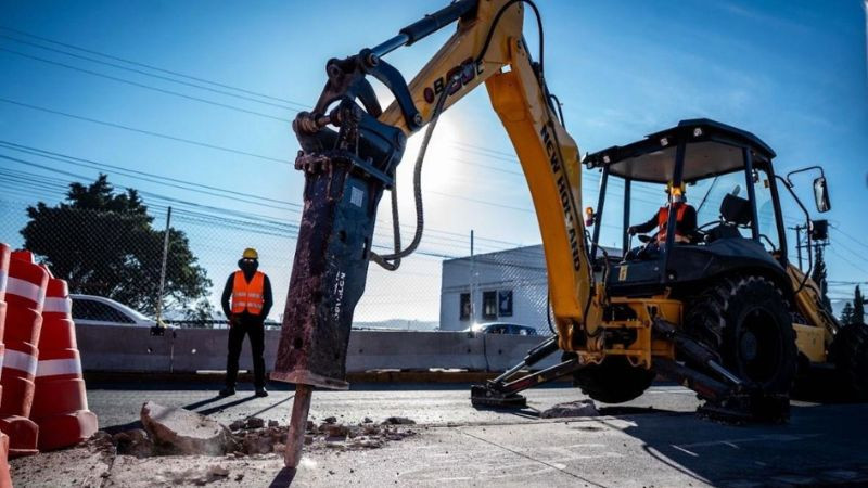 Obras del Tren México Querétaro en el Cerrito concluirán en una semana  