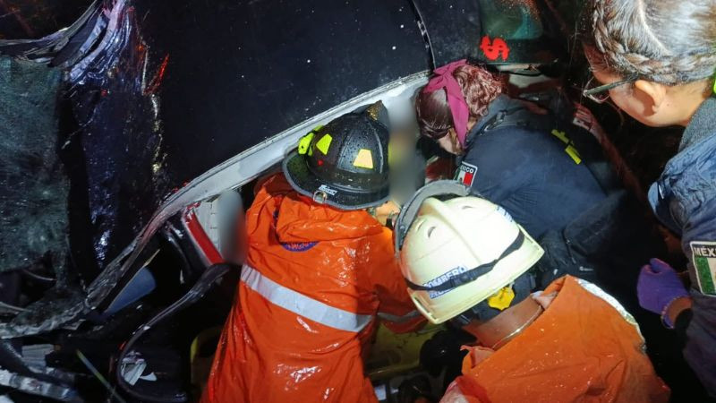 Accidente en la autopista Morelia-Pátzcuaro deja dos personas sin vida y un lesionado
