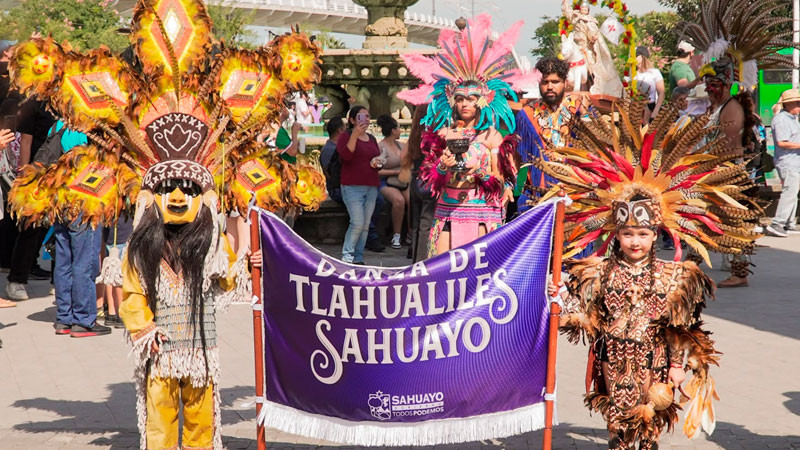 Los Tlahualiles de Sahuayo conquistan Jalisco en el marco de la fiesta mundialista 