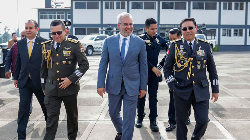 Se consolida la Guardia Nacional en Michoacán como pilar de paz y proximidad social: Bedolla 