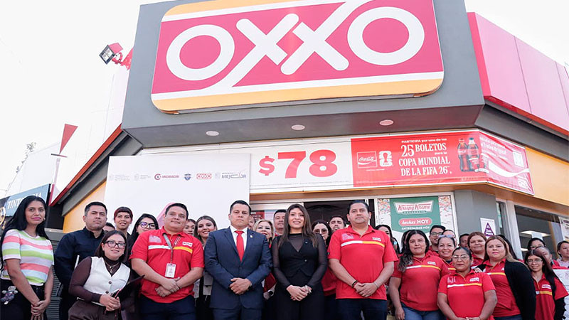 Fortalece Seimujer protección ciudadana con 172 Zonas Seguras en tiendas Oxxo 