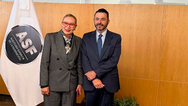 Rectora Yarabí Ávila refrenda compromiso con la rendición de cuentas ante la Auditoría Superior de la Federación 