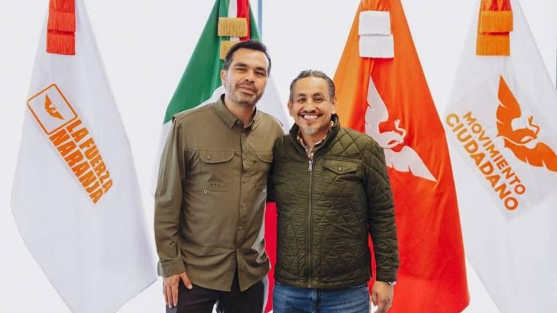 Movimiento Ciudadano se fortalece en Michoacán; Víctor Manríquez se reúne con Jorge Álvarez Máynez 
