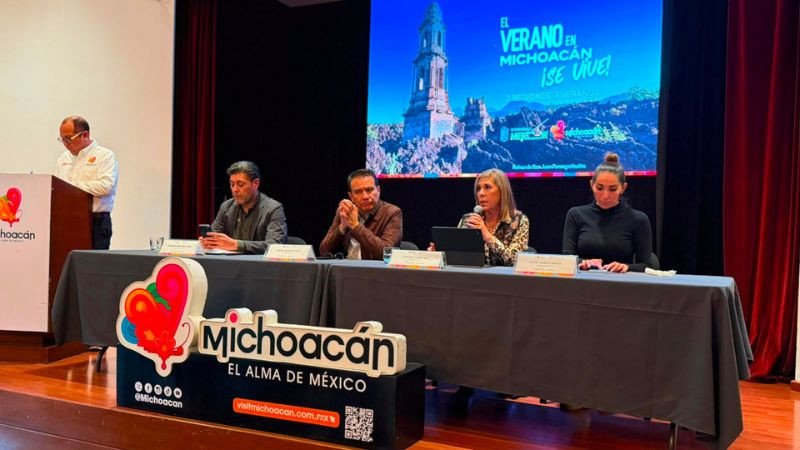 Michoacán proyecta recibir a más de 1.5 millones de turistas durante vacaciones de verano 