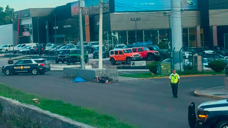 Motociclista pierde la vida en laterales de la autopista México-Querétaro 