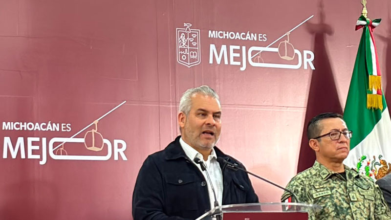 Fuerzas interinstitucionales refuerzan seguridad en Nahuatzen, afirma Bedolla 