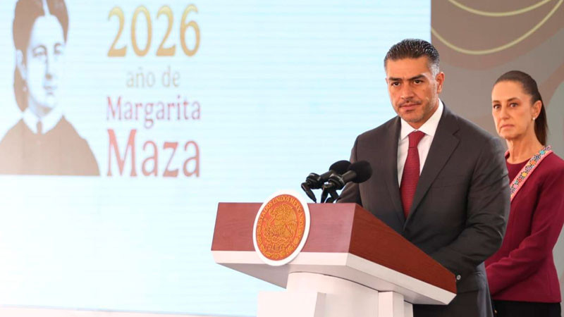 Informa García Harfuch sobre detenciones destacadas en Michoacán  