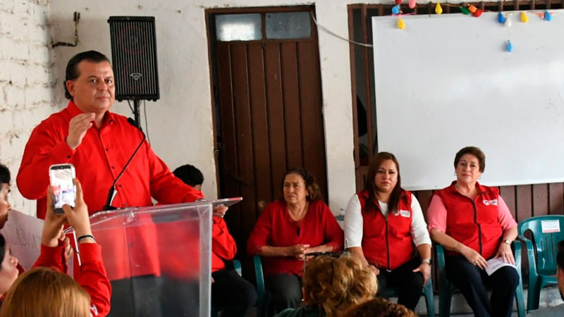 Con el PRI regresará el orden a Michoacán: Memo Valencia 