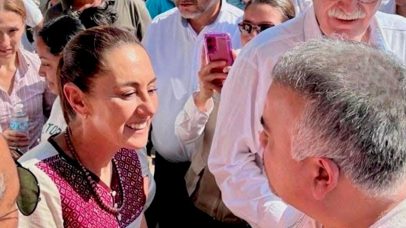 La Presidenta volvió a Michoacán con resultados, no con promesas: Jesús Mora 