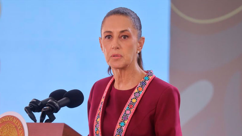 Sheinbaum compromete seguridad, educación y salud para Cherán 