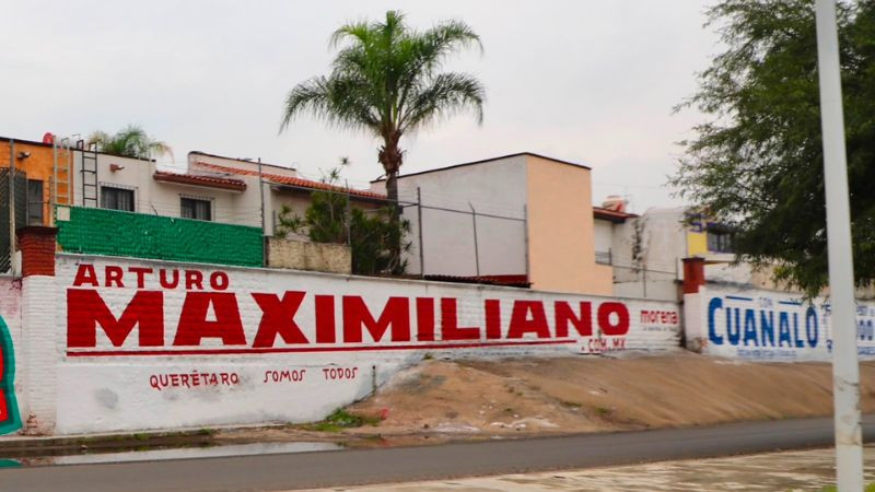 Arturo Maximiliano se deslinda de bardas con su nombre; niega haberlas financiado 