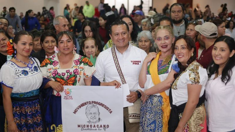 Pátzcuaro es ejemplo de transformación, justicia y defensa de la soberanía: Torres Piña 