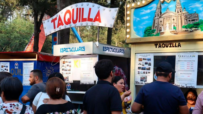¿Vas al Jalo Futbolero? Aprovecha para divertirte en la zona de juegos mecánicos 