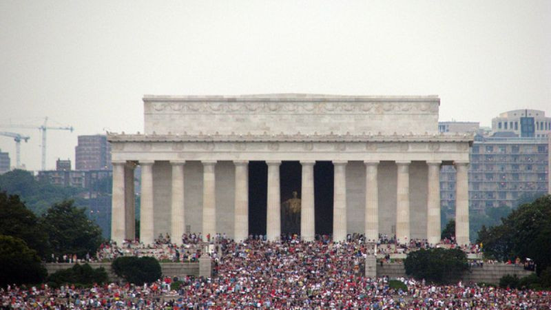 Evacúan celebración del 4 de julio en Washington ante la aproximación de una fuerte tormenta 