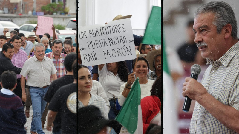 Reconoce Morón avance de la transformación en Michoacán de la mano de Sheinbaum 