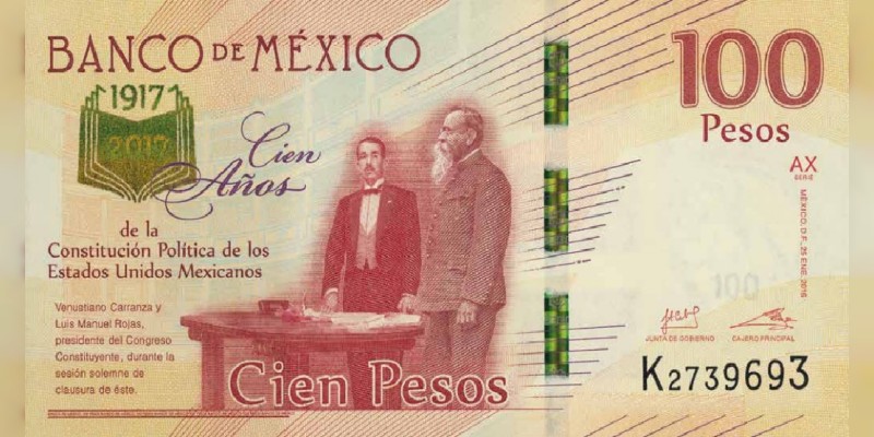 ¿Conoces el nuevo billete de 100 pesos? 