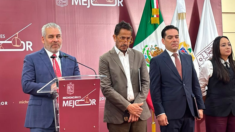 Con Sheinbaum hablamos de seguridad, no de política, afirma Bedolla 