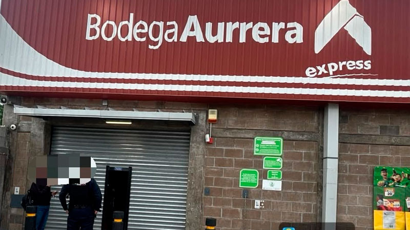 Ladrones roban dos comercios en Celaya, Guanajuato 