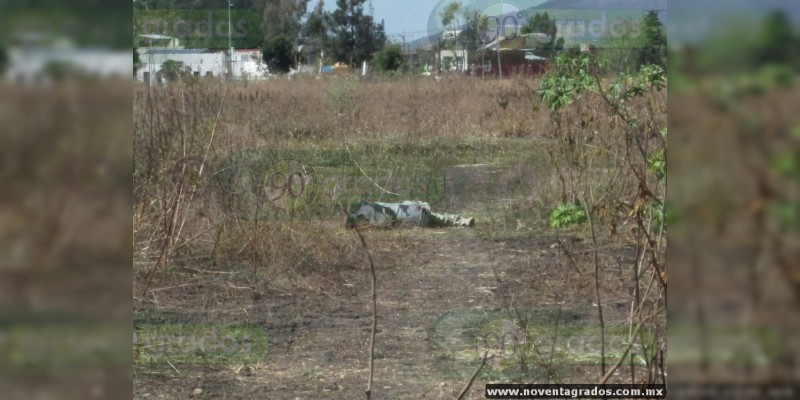 Localizan cadáver baleado en Zamora, Michoacán - Foto 0 