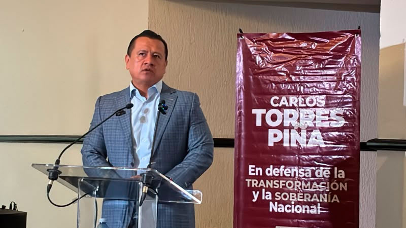 Torres Piña respalda a Sheinbaum, democracia ha avanzado poco en el país; Morón fue víctima en el 2021 