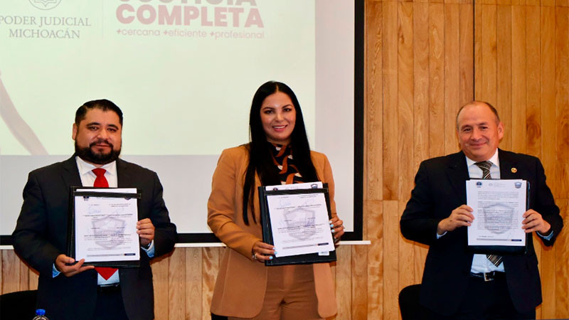 Fiscalía Anticorrupción y Tribunal de Justicia Administrativa de Michoacán fortalecen alianza contra la corrupción  