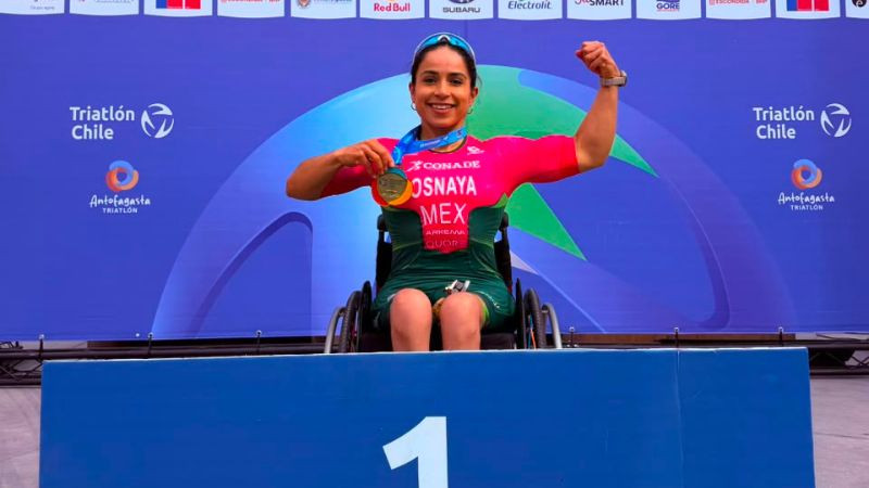 México gana cinco medallas en el Campeonato de las Américas de Triatlón 2026